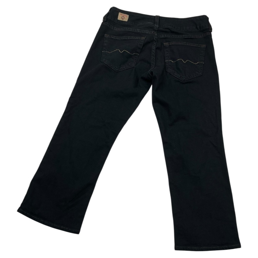 Red Engine Blue Cropped Jeans - Picture 5 of 12